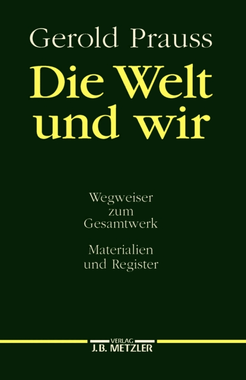 Cover image for book Die Welt und wir