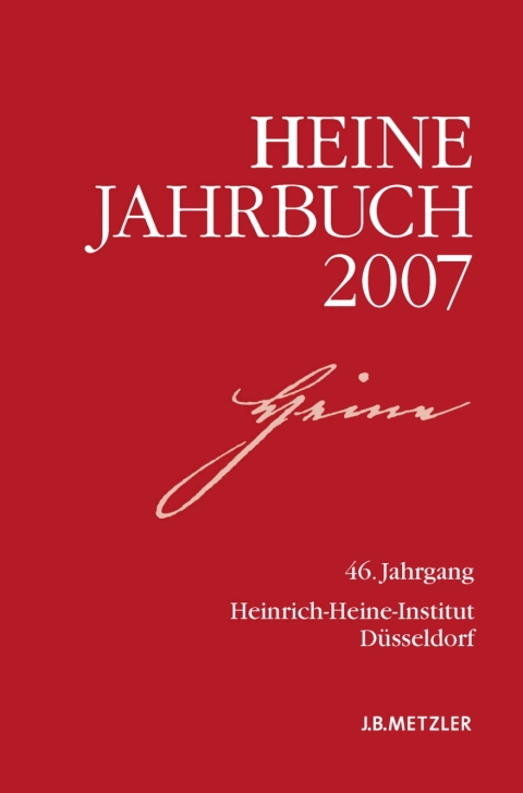 Cover image for book Heine-Jahrbuch 2007