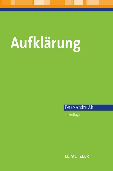 Cover image for book Aufklärung