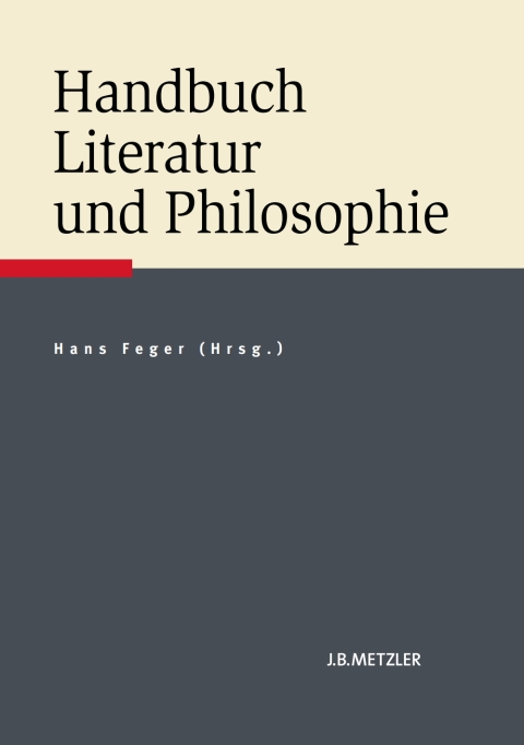 Cover image for book Handbuch Literatur und Philosophie