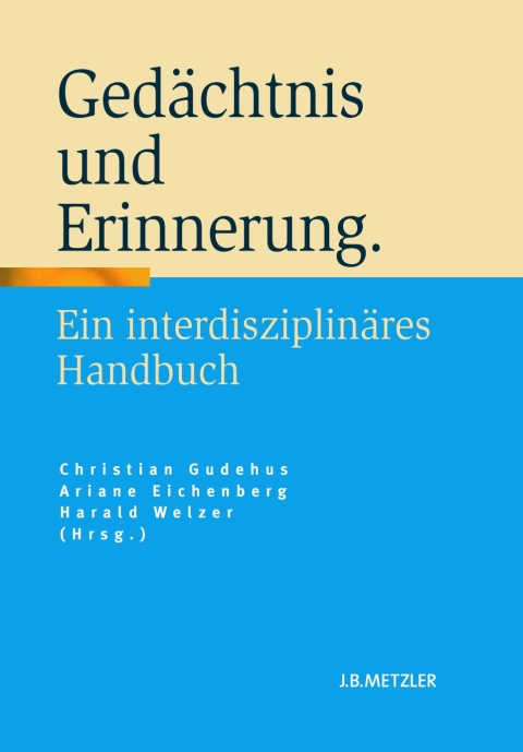 Cover image for book Gedächtnis und Erinnerung
