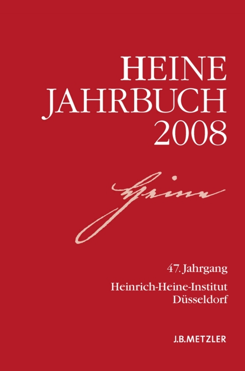 Cover image for book Heine-Jahrbuch 2008