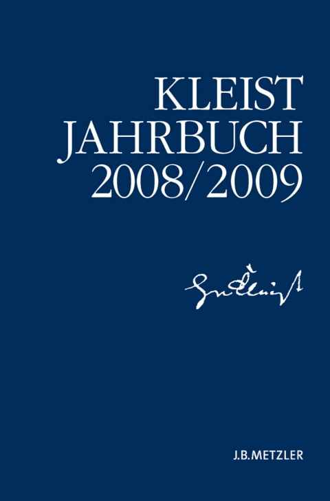 Cover image for book Kleist-Jahrbuch 2008/09