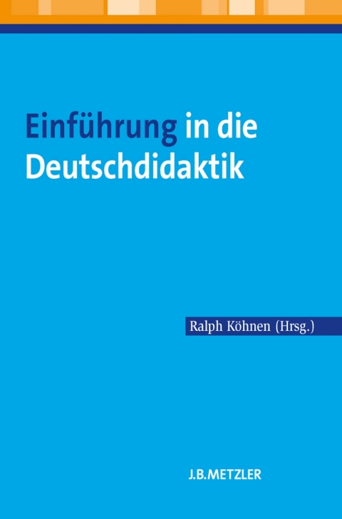 Cover image for book Einführung in die Deutschdidaktik