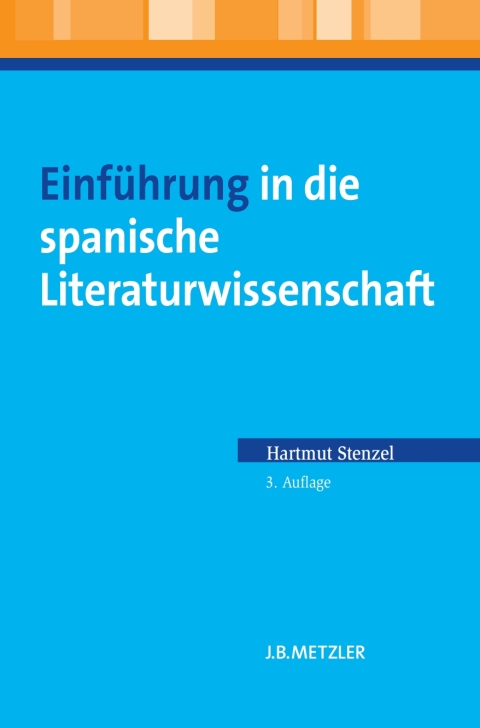 Cover image for book Einführung in die spanische Literaturwissenschaft