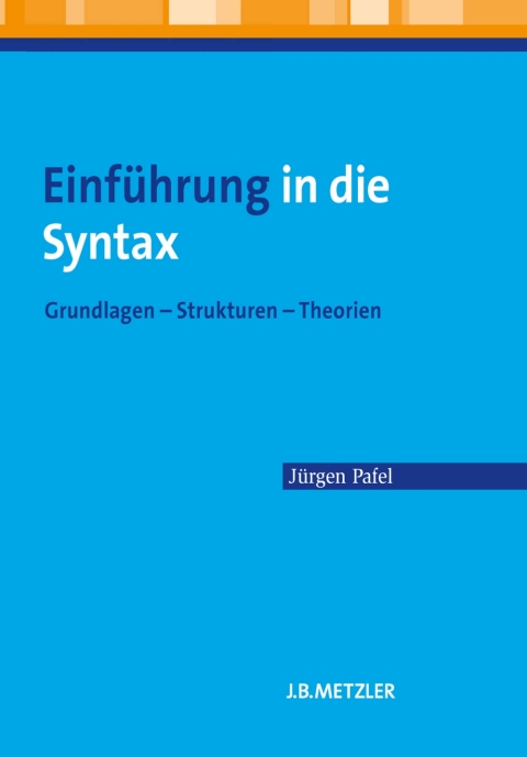 Cover image for book Einführung in die Syntax