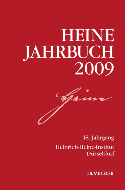 Cover image for book Heine-Jahrbuch 2009
