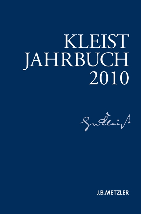 Cover image for book Kleist-Jahrbuch 2010