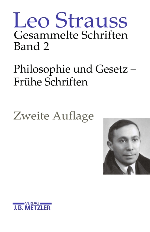 Cover image for book Leo Strauss: Gesammelte Schriften