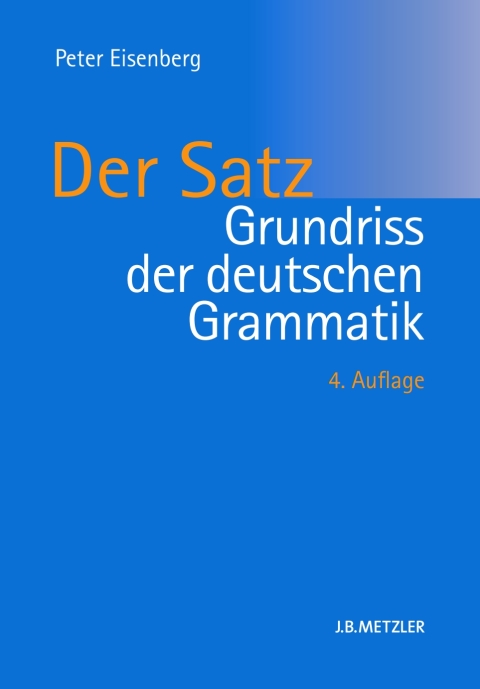 Cover image for book Grundriss der deutschen Grammatik