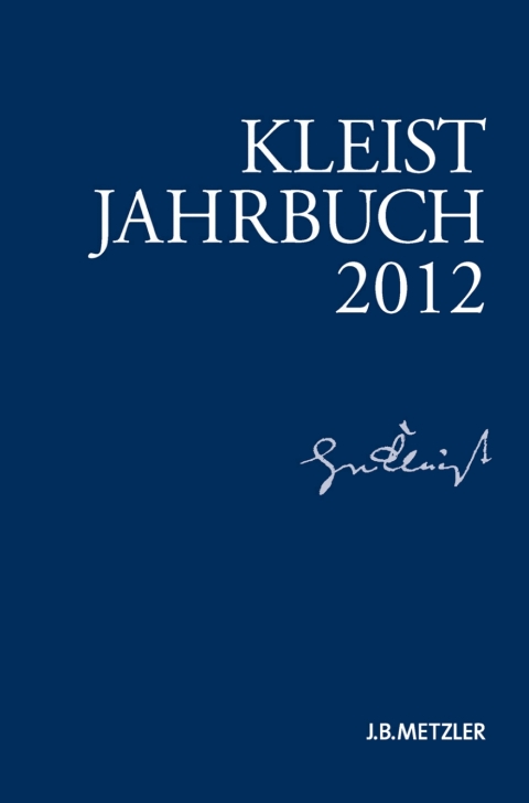 Cover image for book Kleist-Jahrbuch 2012