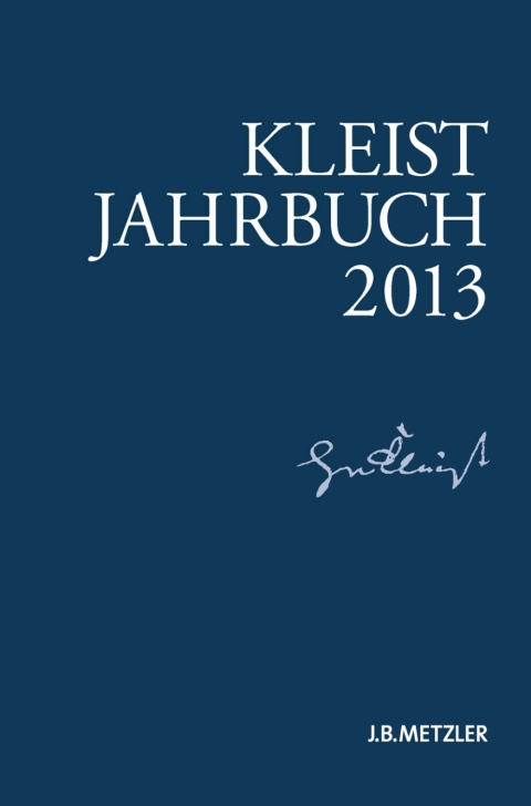 Cover image for book Kleist-Jahrbuch 2013