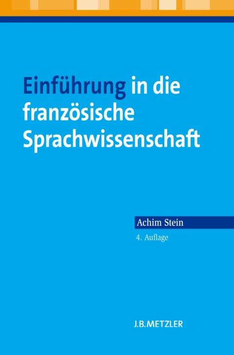 Cover image for book Einführung in die französische Sprachwissenschaft