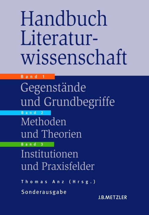Cover image for book Handbuch Literaturwissenschaft