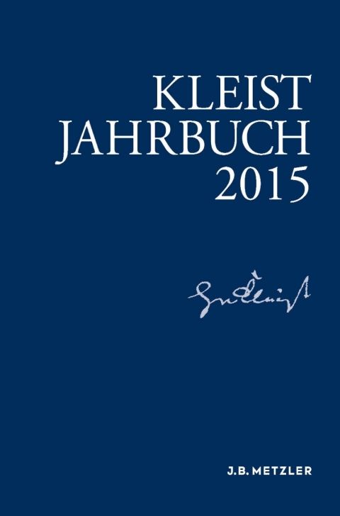 Cover image for book Kleist-Jahrbuch 2015