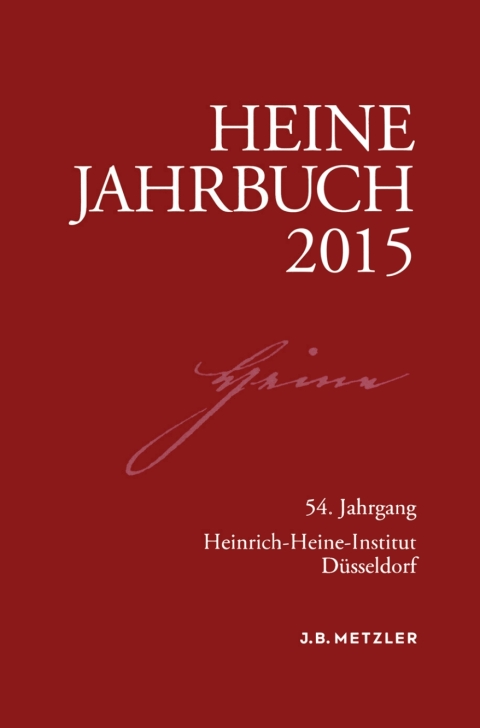 Cover image for book Heine-Jahrbuch 2015
