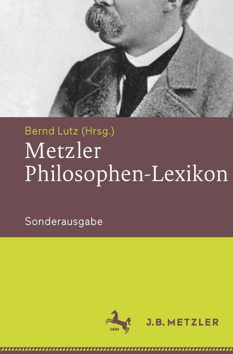Cover image for book Metzler Philosophen-Lexikon