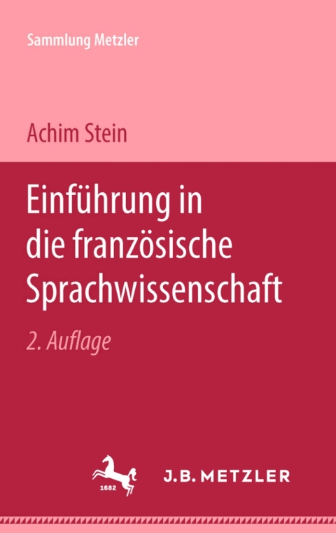 Cover image for book Einführung in die französische Sprachwissenschaft