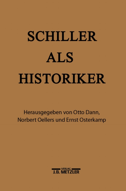 Cover image for book Schiller als Historiker