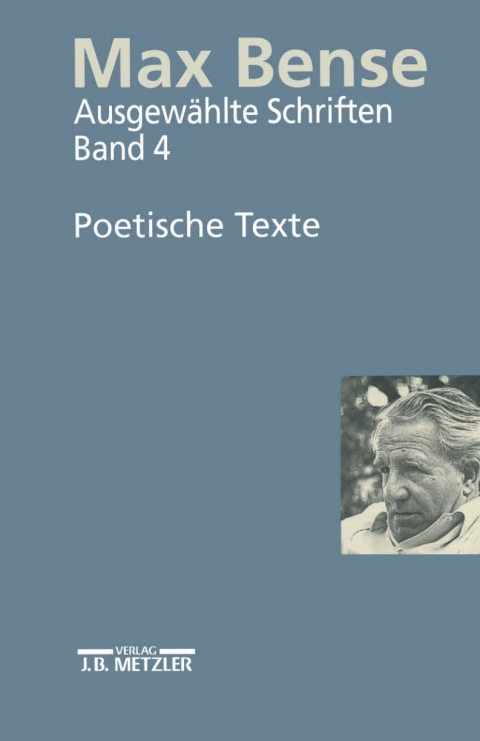 Cover image for book Max Bense: Poetische Texte