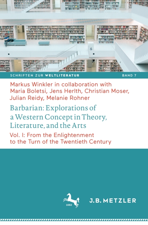 Cover image for book Barbarian: Explorations of a Western Concept in Theory, Literature, and the Arts