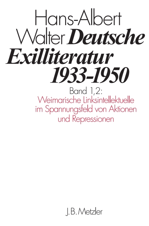 Cover image for book Deutsche Exilliteratur 1933–1950