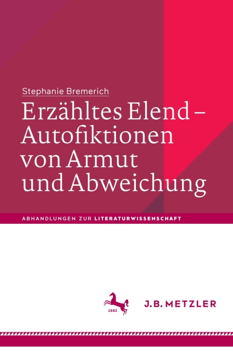 Cover image for book Erzähltes Elend – Autofiktionen von Armut und Abweichung