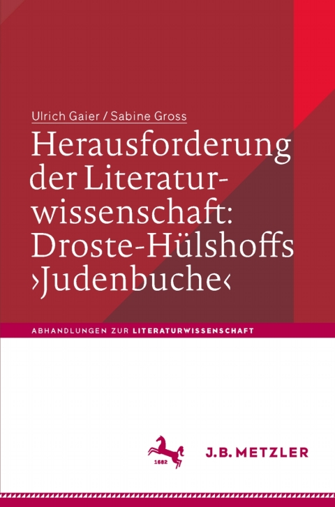Cover image for book Herausforderung der Literaturwissenschaft:  Droste-Hülshoffs 'Judenbuche'