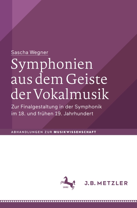 Cover image for book Symphonien aus dem Geiste der Vokalmusik