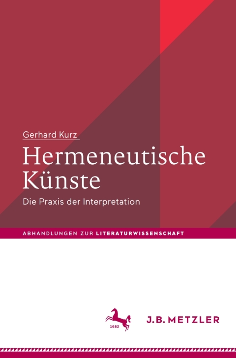 Cover image for book Hermeneutische Künste