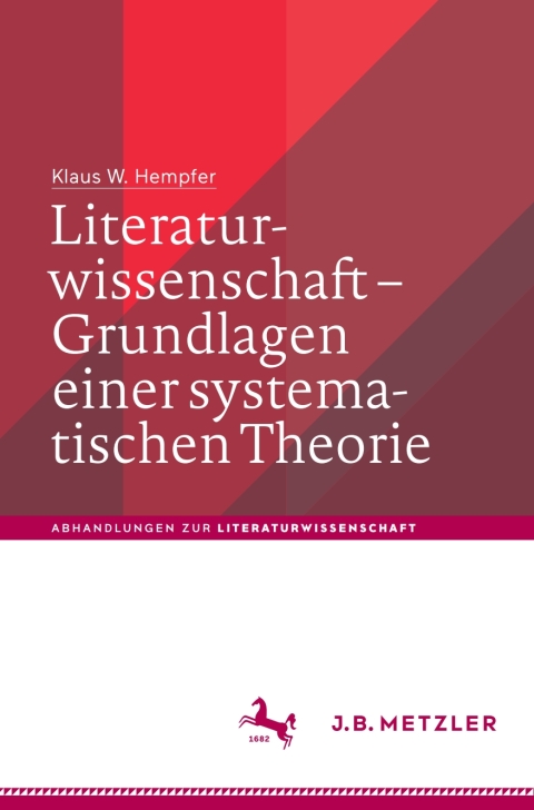 Cover image for book Literaturwissenschaft – Grundlagen einer systematischen Theorie