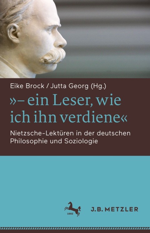 Cover image for book "- ein Leser, wie ich ihn verdiene"