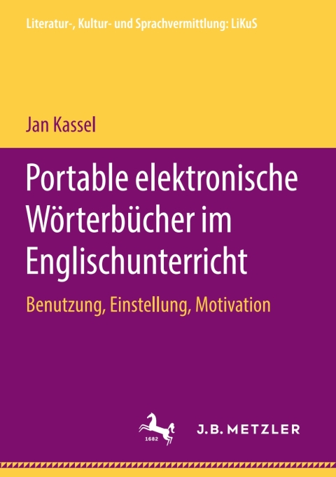Cover image for book Portable elektronische Wörterbücher im Englischunterricht