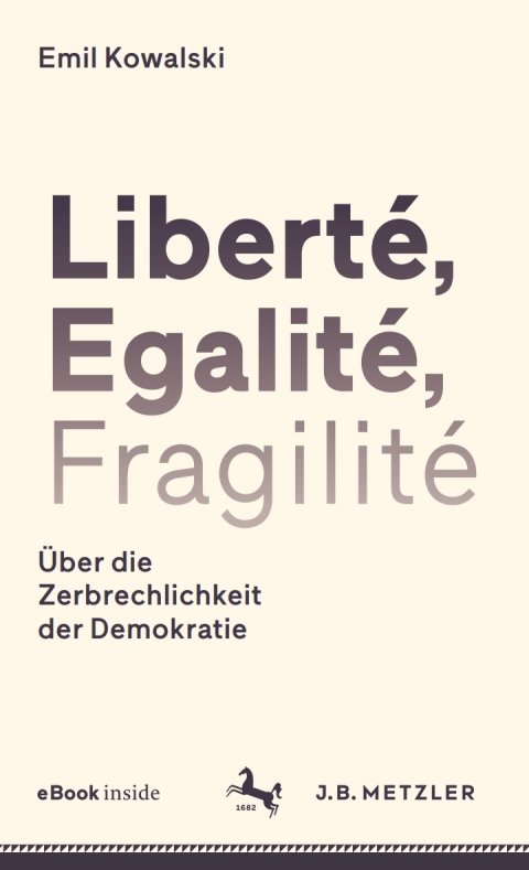 Cover image for book Liberté, Egalité, Fragilité
