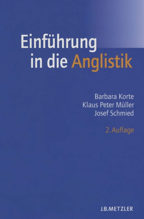 Cover image for book Einführung in die Anglistik