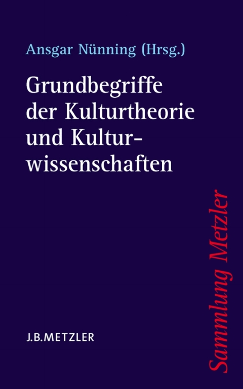 Cover image for book Grundbegriffe der Kulturtheorie und Kulturwissenschaften