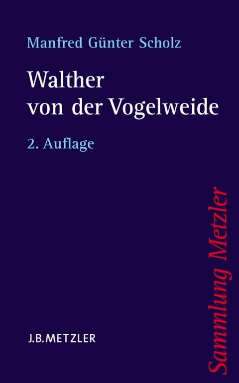 Cover image for book Walther von der Vogelweide
