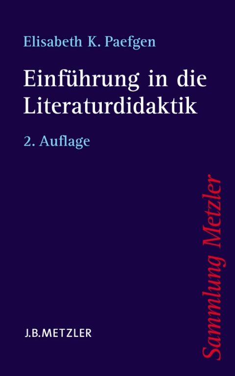 Cover image for book Einführung in die Literaturdidaktik