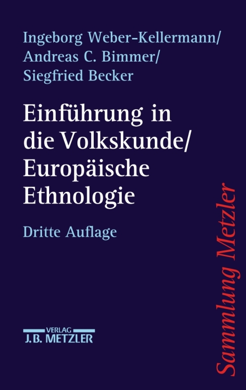 EinfÃ¼hrung in die Volkskunde / EuropÃ¤ische Ethnologie 