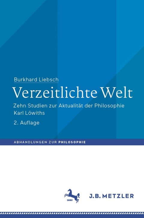Cover image for book Verzeitlichte Welt
