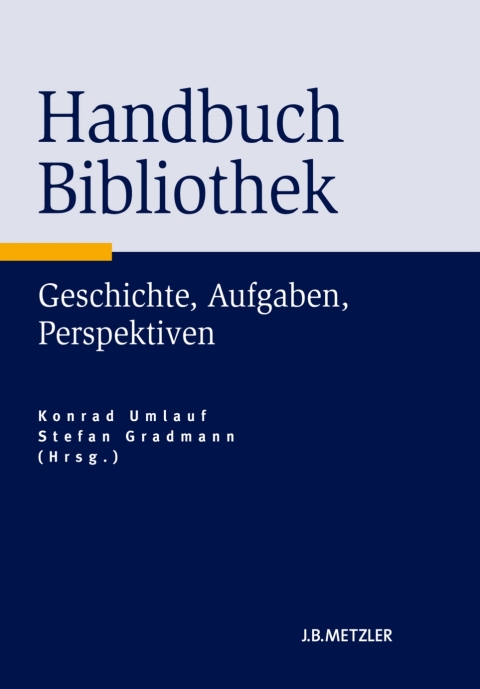 Cover image for book Handbuch Bibliothek