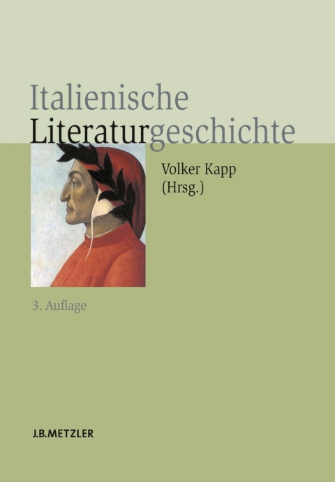 Cover image for book Italienische Literaturgeschichte