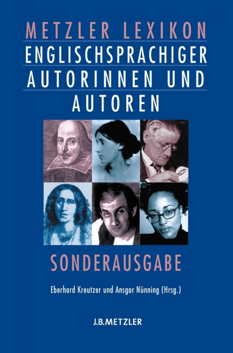 Cover image for book Metzler Lexikon englischsprachiger Autorinnen und Autoren
