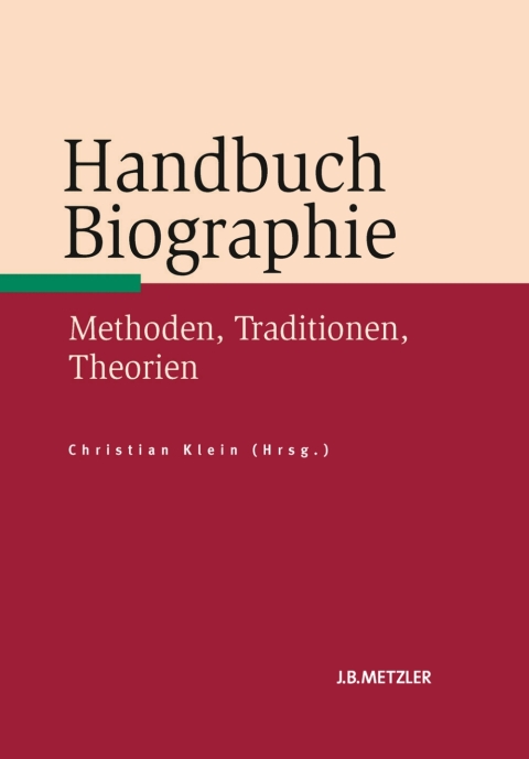 Cover image for book Handbuch Biographie