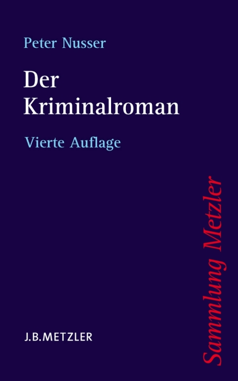 Cover image for book Der Kriminalroman