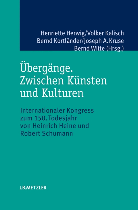 Cover image for book Übergänge. Zwischen Künsten und Kulturen