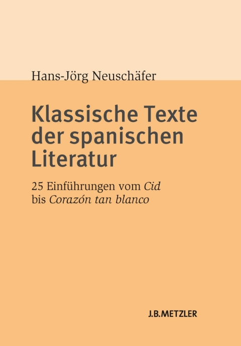 Cover image for book Klassische Texte der spanischen Literatur