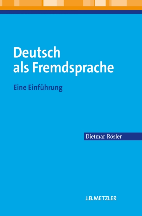 Cover image for book Deutsch als Fremdsprache