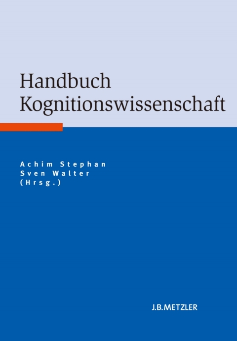 Cover image for book Handbuch Kognitionswissenschaft