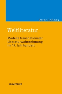 Cover image: Weltliteratur 1st edition 9783476023056